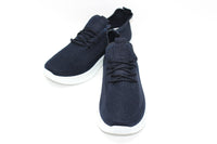 Navy Pull-on elasticated Trainer