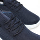 Navy Pull-on elasticated Trainer