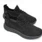 Black Pull-on elasticated Trainer