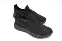 Black Pull-on elasticated Trainer