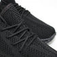 Black Pull-on elasticated Trainer