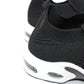 Black Pull-on Elasticated Trainer