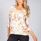 Autumn Blossom Print Top