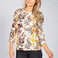 Monarch Butterfly Print Top