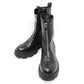 Black Rugged Ankle Boot-1