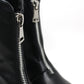 Black Rugged Ankle Boot-1