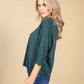 Oversized Pullover Knit in Emerald