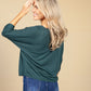 Oversized Pullover Knit in Emerald