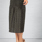 Ribane pleated skirt