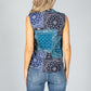 Sea Blue Paisley Vest