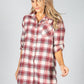 Port Red Check Shirt