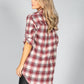 Port Red Check Shirt