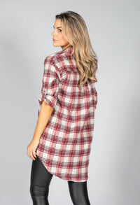 Port Red Check Shirt