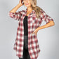 Port Red Check Shirt