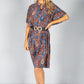 Paisley Print Midi Dress-1