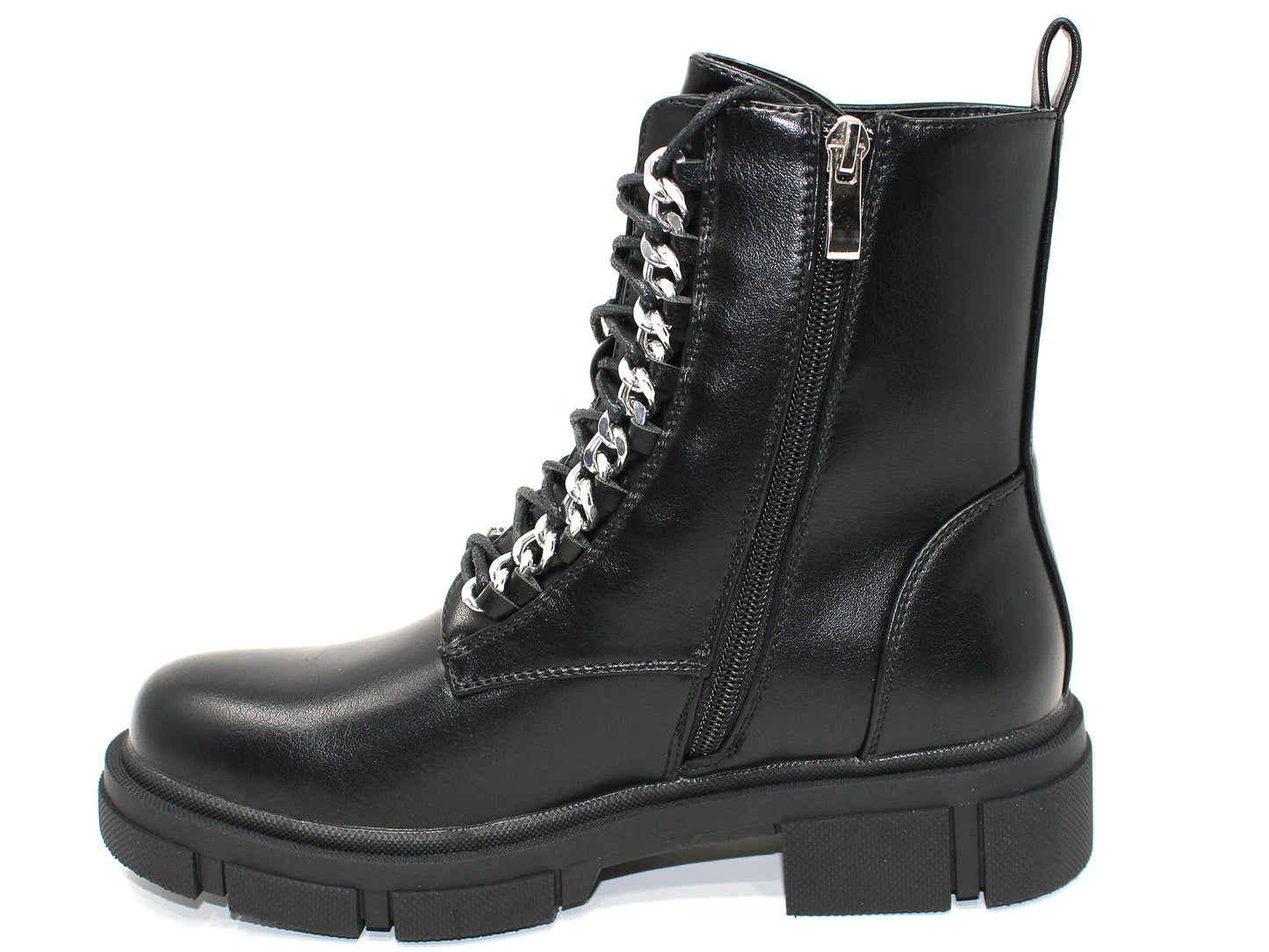 Black lightweight chunky boot