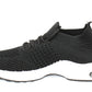 Black Pull-on Elasticated Trainer