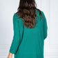 Cosy Knit Pullover in Bottle Green