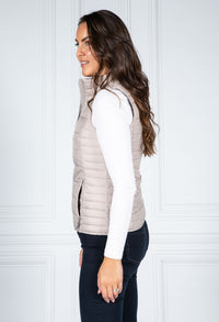 Sand Stone Padded Bodywarmer