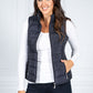 Navy Padded Gilet