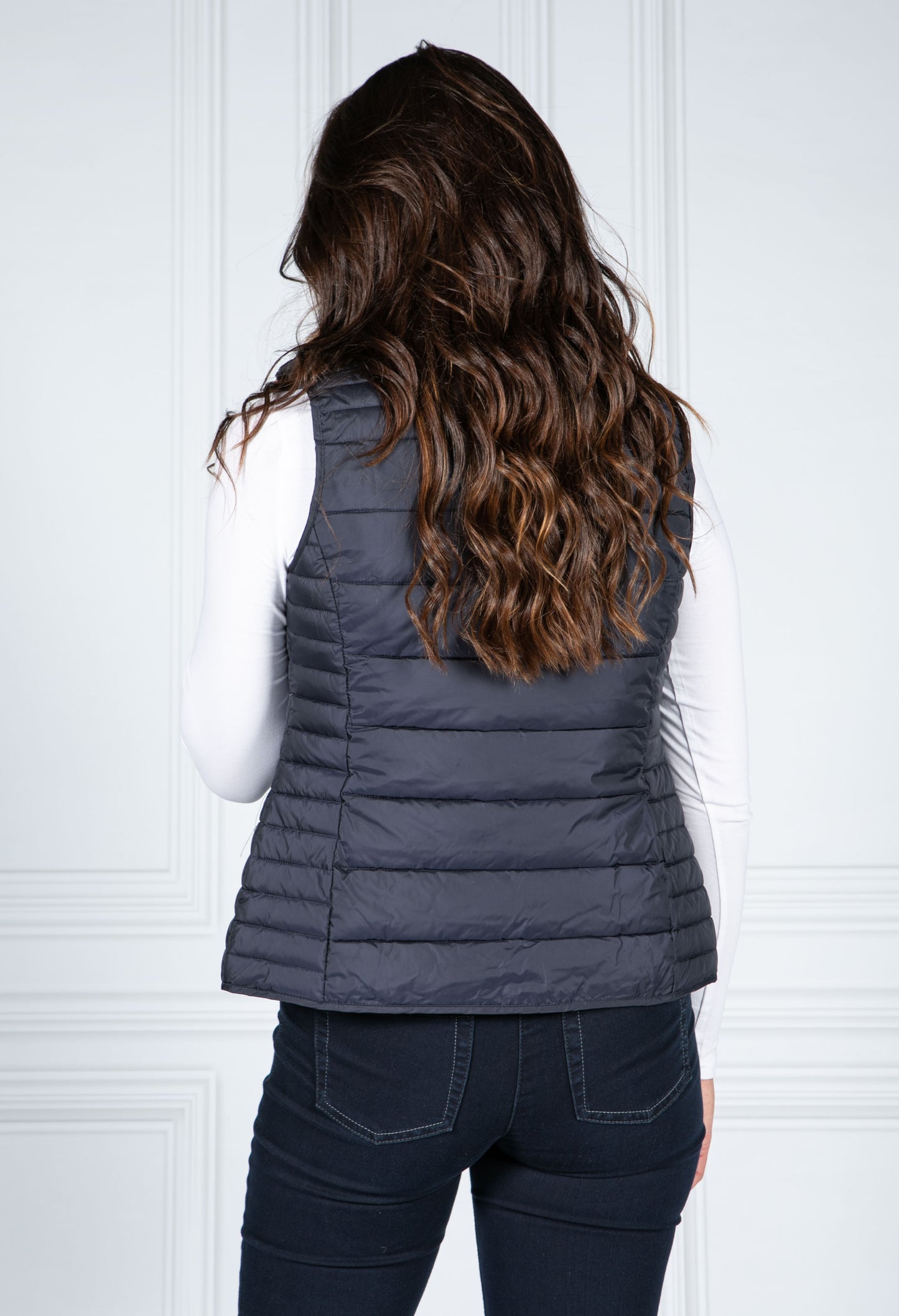 Navy Padded Gilet