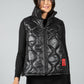 Quilted Gilet in Black