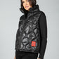 Quilted Gilet in Black