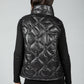 Quilted Gilet in Black