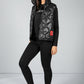 Quilted Gilet in Black