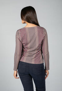 Geometric Printed Top