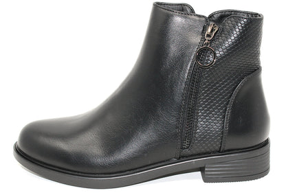 Zipped Ankle Boot