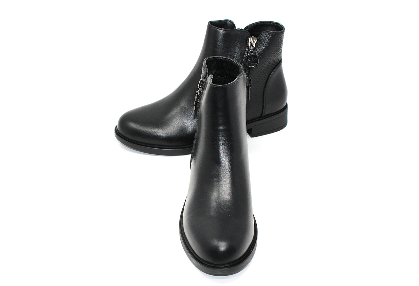 Zipped Ankle Boot