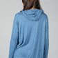 Soft Touch blue star hoodie