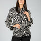 Zebra print Blouse with bag