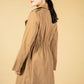 Double Breasted Trench Coat in Camel