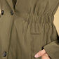 Double Breasted Trench Coat in Khaki