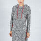 Snow Leopard Hooded Dress