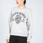 Crew Neck Graphic Sweatshirt in Grey