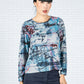 Super Soft Abstract Print Jumper