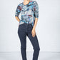 Super Soft Abstract Print Jumper