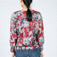 Floral Design Knit Top