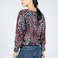 Confetti Print Knit Top