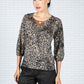 Cheetah Print Blouse-1