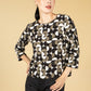 Falesha Cheerful Printed Blouse in Soft Moss