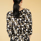 Falesha Cheerful Printed Blouse in Soft Moss