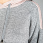 Light grey Lurex Hoodie