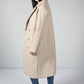 Cream Cocoon Long Coat