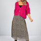 Fuchsia RELAXED FIT CARDI