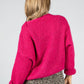 Fuchsia RELAXED FIT CARDI