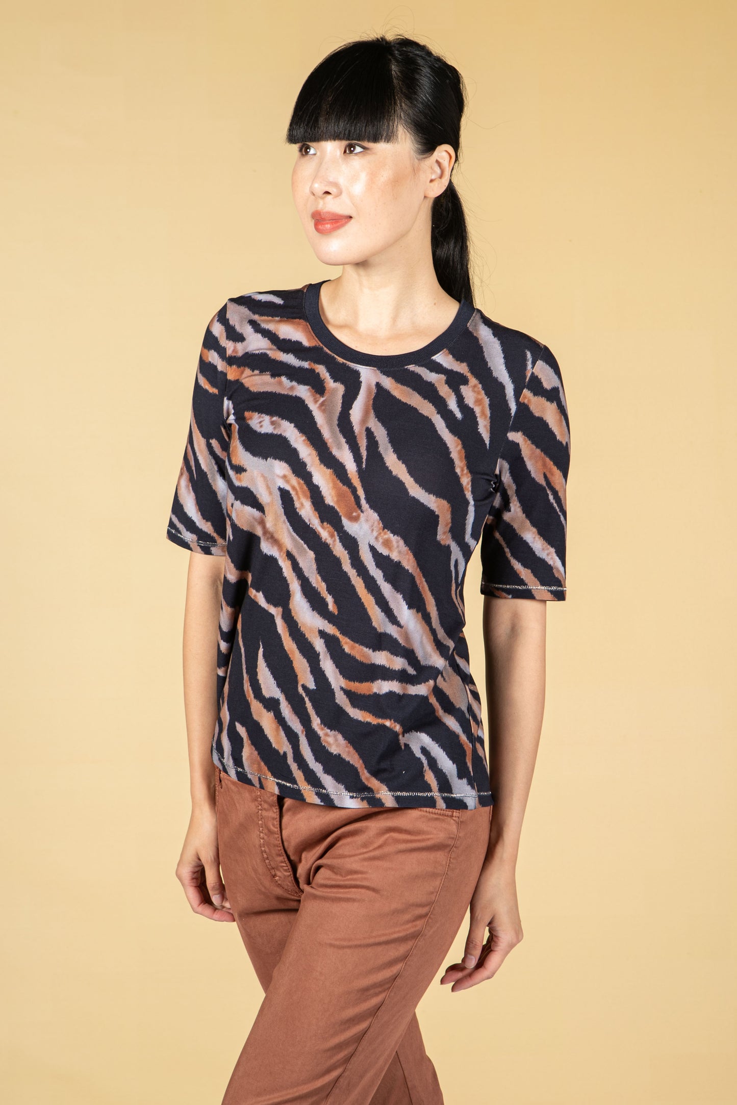 Tiger Print Top